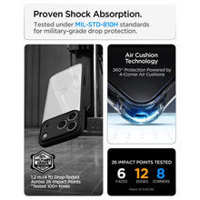 Заредете изображение във визуализатора на галерията – SPIGEN case ULTRA HYBRID for IPHONE 18 Pro Max / 17 Pro Max matte black
