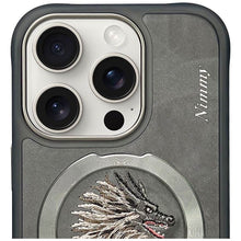 Заредете изображение във визуализатора на галерията – NIMMY case DRAGON compatible with MagSafe for IPHONE 16 Pro Max gray
