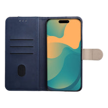 Заредете изображение във визуализатора на галерията – Flip case for Xiaomi Redmi NOTE 17 PRO 5G Split Book navy and cream
