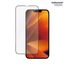 Заредете изображение във визуализатора на галерията – PanzerGlass Ultra-Wide Fit Antibacterial Tempered Glass with Positioner for iPhone 14/13 Pro/13
