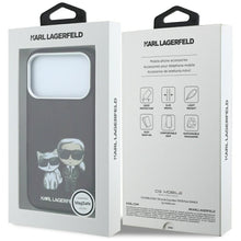 Заредете изображение във визуализатора на галерията – KARL LAGERFELD case for IPHONE 18 Pro /17 Pro compatible with MagSafe (Bodies Sketch) burgudny
