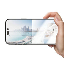 Заредете изображение във визуализатора на галерията – PanzerGlass Ultra-Wide Fit antibacterial tempered glass with glare filter and positioner for iPhone 14 Pro Max
