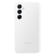 Заредете изображение във визуализатора на галерията – Samsung Smart View Wallet EF-ZA556CWEGWW case with flap for Samsung Galaxy A55 - white
