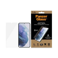 Заредете изображение във визуализатора на галерията – PanzerGlass E2E Microfracture antibacterial glass for Samsung Galaxy S22+ - with black frame
