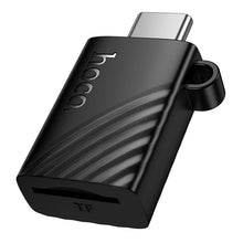 Заредете изображение във визуализатора на галерията – Card reader TF 2.0 USB-C Hoco HB53 black
