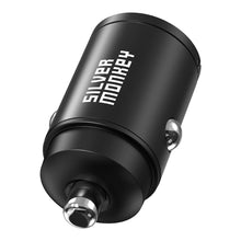 Заредете изображение във визуализатора на галерията – Silver Monkey PDQC-CPCT30-SM 30W car charger 1x USB-C PD 1xUSB-A QC - black
