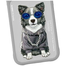 Заредете изображение във визуализатора на галерията – NIMMY case GLASSES COOL DOG for IPHONE 18 Pro/17 Pro grey
