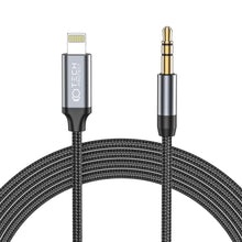 Заредете изображение във визуализатора на галерията – Tech-Protect UltraBoost audio Lightning / mini jack 3.5mm cable 1m - black
