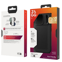 Заредете изображение във визуализатора на галерията – ZAGG case LUXE SNAP compatible with MagSafe for IPHONE 17 Pro black
