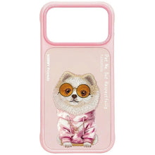Заредете изображение във визуализатора на галерията – NIMMY case GLASSES COOL DOG for IPHONE 18 Pro Max/17 Pro Max pink
