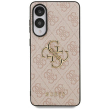 Заредете изображение във визуализатора на галерията – GUESS case for SAMSUNG S25 Edge GUHCS25E4GMGPI (4G PU Big Logo) pink
