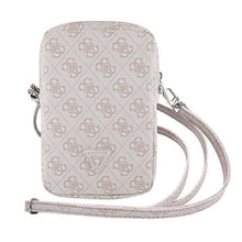 Заредете изображение във визуализатора на галерията – Guess Zip 4G Triangle bag - pink
