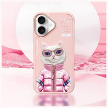 Заредете изображение във визуализатора на галерията – NIMMY case COOL&amp;CUTE 2.0 Cat for IPHONE 16 pink
