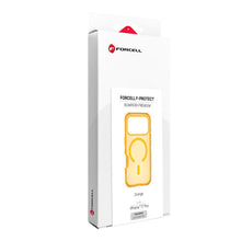 Заредете изображение във визуализатора на галерията – Case for iPhone 18 Pro / 17 Pro Forcell F-Protect BumperX Premium compatible with MagSafe orange
