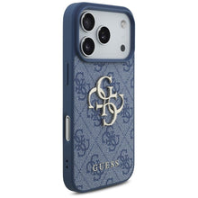 Заредете изображение във визуализатора на галерията – GUESS case for IPHONE 18 Pro/17 Pro (4G Big Logo) brown
