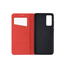 Заредете изображение във визуализатора на галерията – Flip case for Xiaomi Redmi 17 4G / 17 5G EU Smart Pro Book leather maroon
