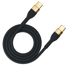 Заредете изображение във визуализатора на галерията – 3mk Hyper Silicone Cable USB-C / USB-C 100W 2m - Black
