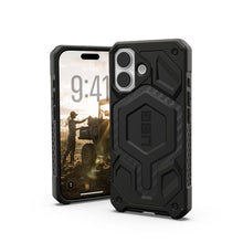 Заредете изображение във визуализатора на галерията – UAG Urban Armor Gear case MONARCH PRO compatible with MagSafe for IPHONE 17 carbon fiber
