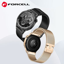 Заредете изображение във визуализатора на галерията – FORCELL F-DESIGN FS10 stailess steel strap for SAMSUNG Watch 20 mm gold
