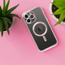 Заредете изображение във визуализатора на галерията – ELECTRO MAG COVER case compatible with MagSafe for IPHONE 17 Pro rose gold
