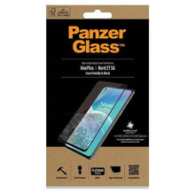 Заредете изображение във визуализатора на галерията – PanzerGlass E2E Regular tempered glass on OnePlus Nord 2T 5G - with black frame
