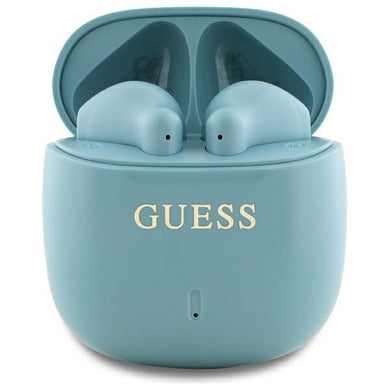 GUESS wireless earphones bluetooth TWS GUTWSJ14ESGQ (Printed Classic Logo) turquoise