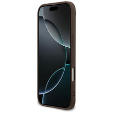 Заредете изображение във визуализатора на галерията – GUESS case for IPHONE 17 Air GUHCP17MG4GFBR (PU 4G Classic) brown
