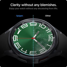 Заредете изображение във визуализатора на галерията – Spigen Glas.tR EZ Fit tempered glass for Samsung Galaxy Watch 6 Classic (47 mm) - 2 pcs.
