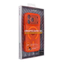 Заредете изображение във визуализатора на галерията – X-ONE Dropguard 3S Shock Dominator compatible with MagSafe for iPhone 17 Pro orange
