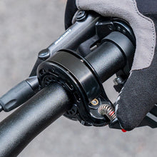 Заредете изображение във визуализатора на галерията – Rockbros 34210028001 Q-shaped bicycle bell - black
