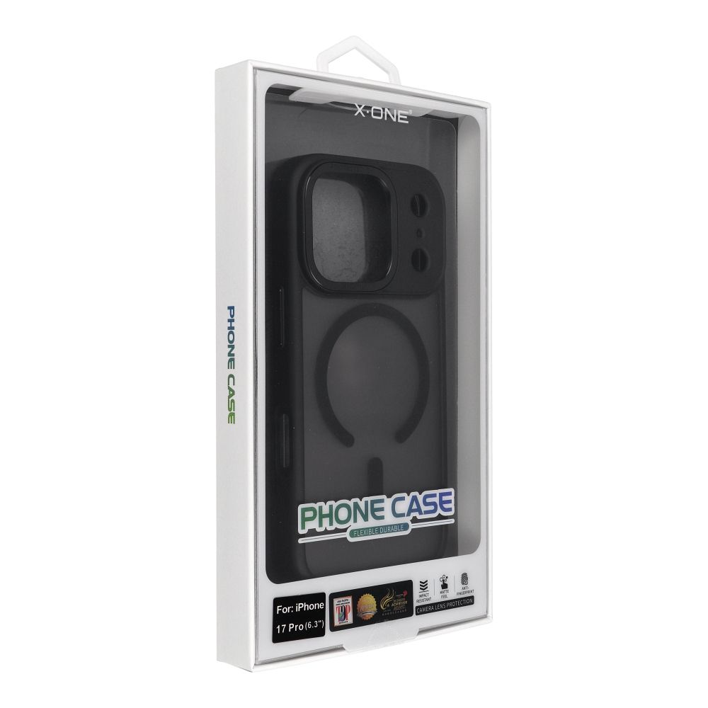 X-ONE Dropguard Magnetic Case Air (MagSafe compatible) - for Apple iPhone 17 Pro black