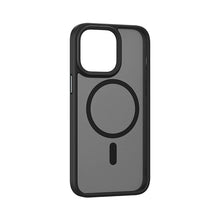 Заредете изображение във визуализатора на галерията – Benks Etui Magnetic Mist Metal Frame for Iphone 15 black
