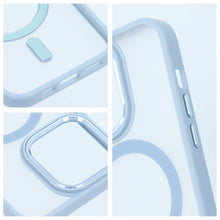 Заредете изображение във визуализатора на галерията – MATTE MAG COVER case compatible with MagSafe for IPHONE 17 Pro blue

