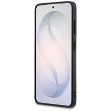 Заредете изображение във визуализатора на галерията – GUESS case for SAMSUNG S26 GUHCS26SHG4SGK (Fixed Glitter 4G Big Metal Logo) black
