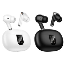 Заредете изображение във визуализатора на галерията – HOCO wireless earphones bluetooth TWS ANC ENC EQ26 black

