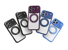 Заредете изображение във визуализатора на галерията – X-ONE Dropguard 2S (stand edition) compatible with MagSafe for iPhone 18 Pro / 17 Pro dark cherry

