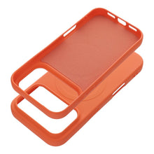 Заредете изображение във визуализатора на галерията – Case for iPhone 18 Pro Max / 17 Pro Max Silicone Mag Cover compatible with MagSafe (big hole) orange
