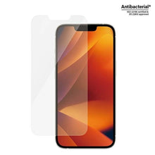 Заредете изображение във визуализатора на галерията – PanzerGlass Classic Fit antibacterial glass for iPhone 14 / 13 Pro / 13
