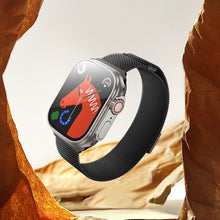 Заредете изображение във визуализатора на галерията – HOCO каишка за Apple Watch 42 / 44 / 45 /49 mm AS101 метална сива
