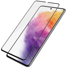 Заредете изображение във визуализатора на галерията – PanzerGlass E2E Regular tempered glass for Samsung Galaxy A73 - with black frame
