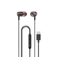 Заредете изображение във визуализатора на галерията – Dudao X1PROT in-ear wired USB-C headphones 1.2 m - black
