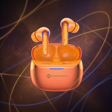 Заредете изображение във визуализатора на галерията – Forcell F-Audio Pulse Pro ANC + ENC Wireless In-Ear TWS Earbuds gold
