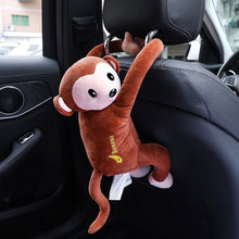 Заредете изображение във визуализатора на галерията – Monkey hanging model tissue box coffee
