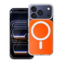 Заредете изображение във визуализатора на галерията – Case for iPhone 18 Pro / 17 Pro Clear Fusion Mag Cover compatible with MagSafe orange
