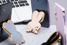 Заредете изображение във визуализатора на галерията – Phone stand RABBIT - stick-on - blue
