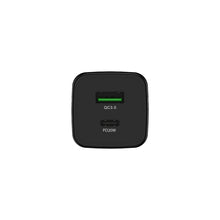Заредете изображение във визуализатора на галерията – Amazing Thing Wall charger Speed Pro EUPD20WB - USB + Type C - QC 3.0 PD 20W 3A black
