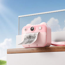 Заредете изображение във визуализатора на галерията – HOCO children camera with printer and selfie function DV204 pink
