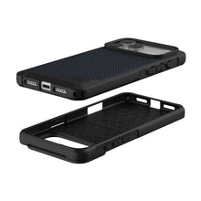 Заредете изображение във визуализатора на галерията – UAG Urban Armor Gear case METROPOLIS LT compatible with MagSafe for IPHONE 17 Pro Max kevlar black

