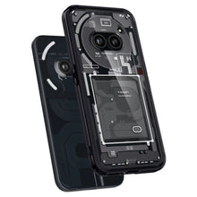 Заредете изображение във визуализатора на галерията – Spigen Ultra Hybrid Case for Nothing Phone 2A - Dark Gray (Zero One Pattern)

