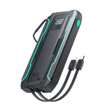 Заредете изображение във визуализатора на галерията – Joyroom JR-L017 22.5W 10000mAh Powerbank with built-in USB-C / Lightning cables - black
